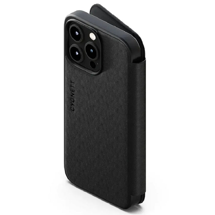 Cygnett MagWallet Apple iPhone 15 Pro Max (6.7") Leather Wallet Case - Black - Macfixit Australia