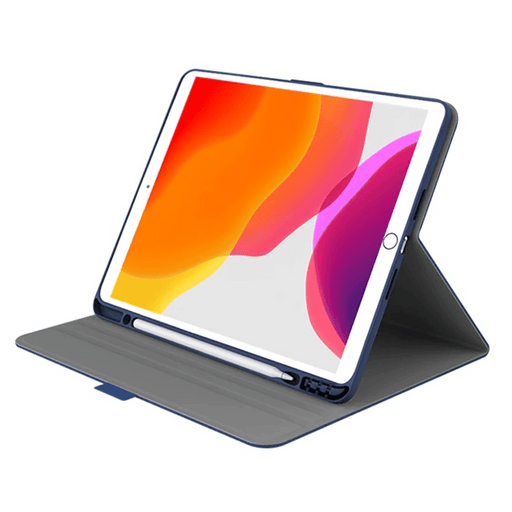Cygnett TekView Apple iPad (10.2") (9th/8th/7th Gen) Case - Navy/Blue, Apple Pencil Holder, 360° Protection,Perfect fit - Macfixit Australia