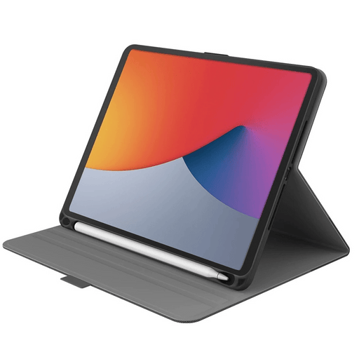 Cygnett TekView Apple iPad Mini (A17 Pro Chip)/iPad Mini (8.3") (6th Gen) Case, - Grey/Black with Apple Pencil Holder - Macfixit Australia