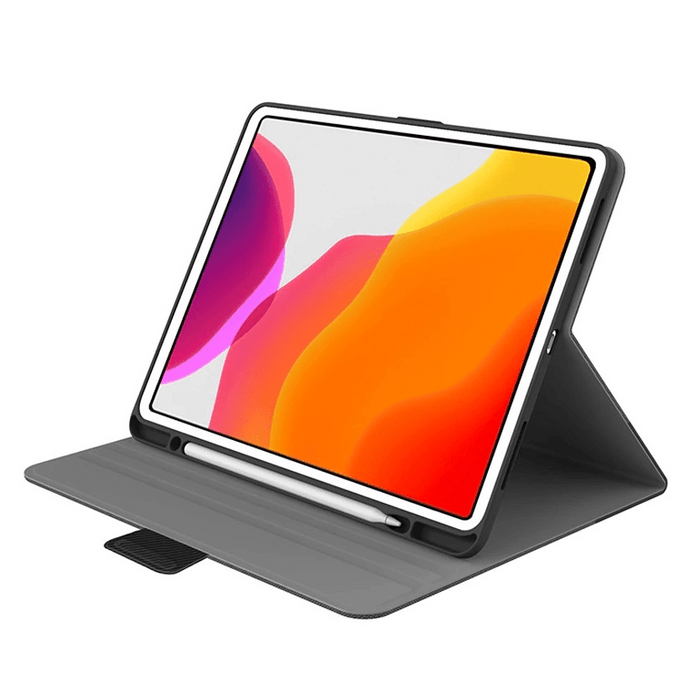 Cygnett TekView Apple iPad Pro (12.9") (6th/5th/4th/3rd Gen) Case - Grey/Black, Apple Pencil Holder,Multi Viewing Storage - Macfixit Australia