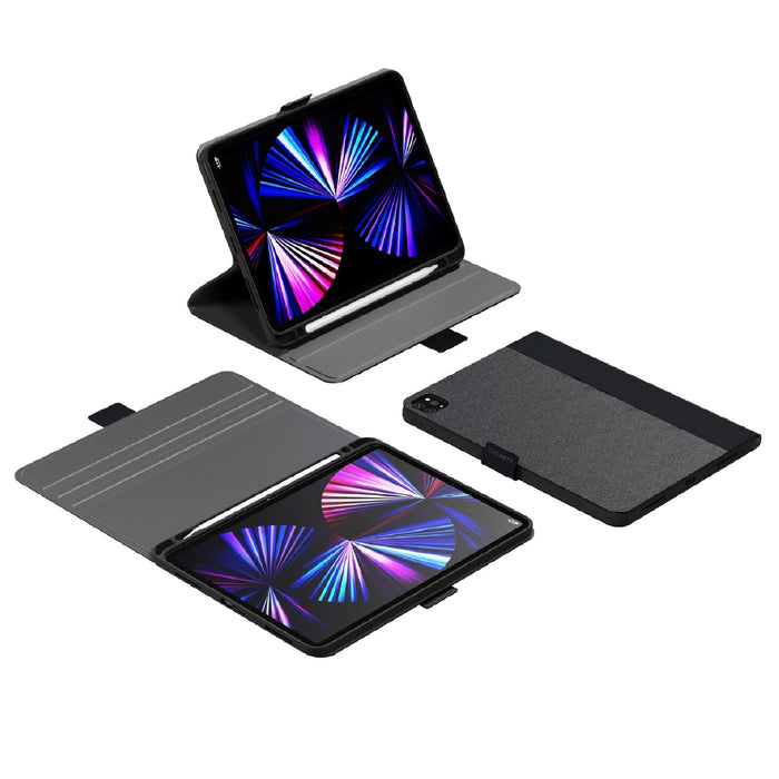 Cygnett TekView Apple iPad Pro M4 (11") (5th Gen) Case - Black, 4ft Drop Protection, Multi Viewing Stand,Pencil Storage - Macfixit Australia