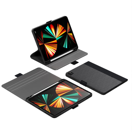 Cygnett TekView Apple iPad Pro M4 (13") (7th Gen) Case - Black, 4ft Drop Protection, Multi Viewing Stand,Pencil Storage - Macfixit Australia