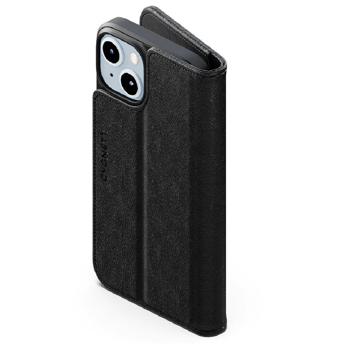 Cygnett UrbanWallet Apple iPhone 15 (6.1") Leather Wallet Case - Black - Macfixit Australia