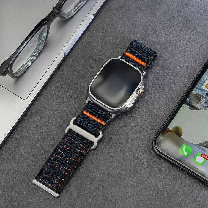 Nylon Sport Loop Band for Apple Watch - Blue Macfixit Australia