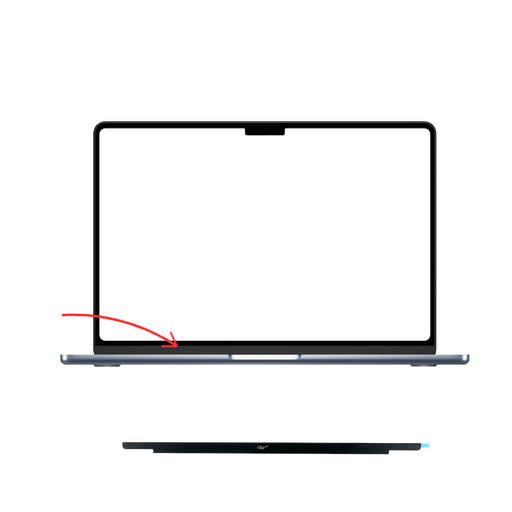 Display Bezel For MacBook Air 13" M2/M3 - A2681/3113 - Macfixit Australia