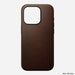 Nomad - Modern Leather Case - iPhone 15 Pro - Brown