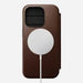 Nomad - Modern Leather Folio Case - iPhone 15 Pro - Brown