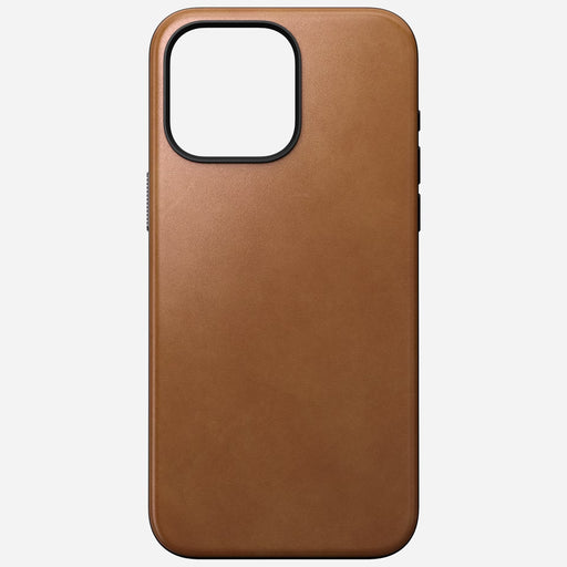 Nomad - Modern Leather Case - iPhone 15 Pro Max - English Tan