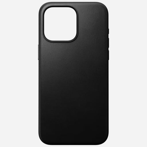 Nomad - Modern Leather Case - iPhone 15 Pro Max - Black