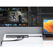 SATECHI USB-C Dual Dock Stand Space Grey