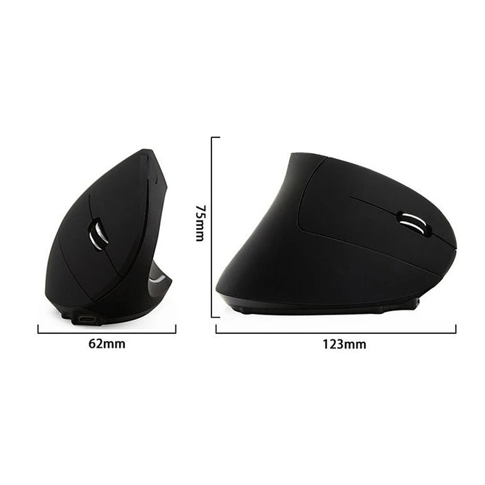 Ergonomic USB 2.4G Wireless Vertical Mouse - Macfixit Australia