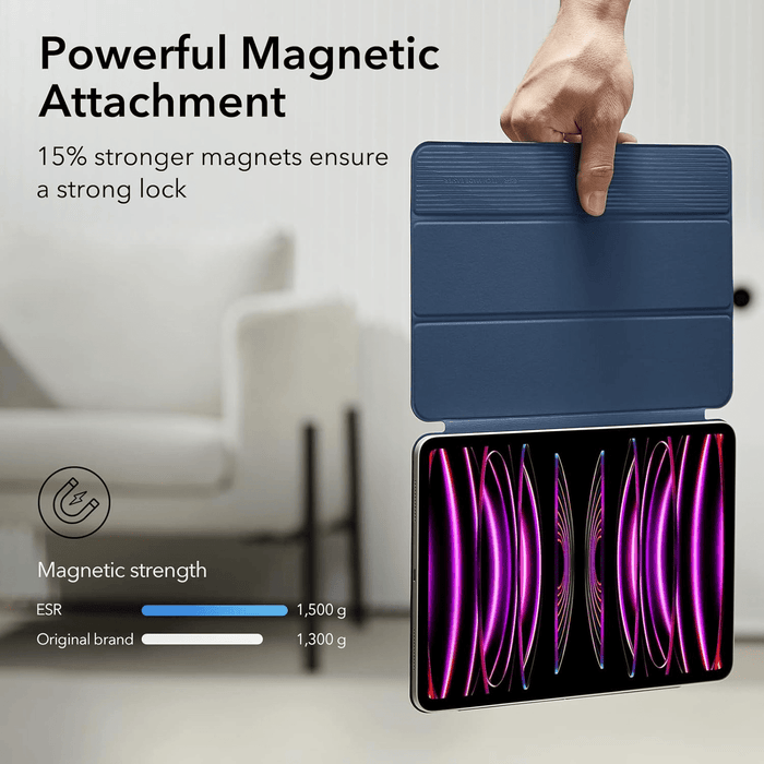 ESR Rebound Magnetic Case for iPad Pro 12.9" (2022/2021/2020, 6th/5th/4th Gen) and iPad Air 13" (2024)) - Macfixit Australia
