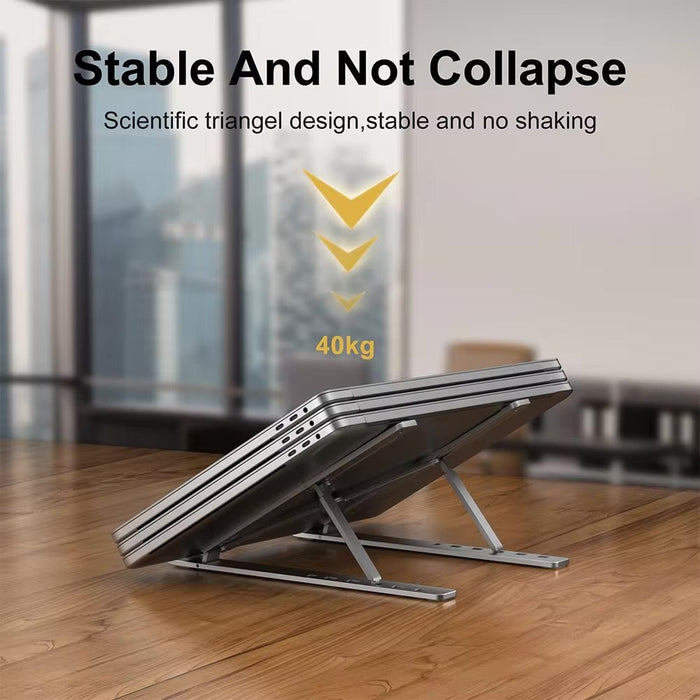 Foldable Aluminium Laptop Stand - Macfixit Australia