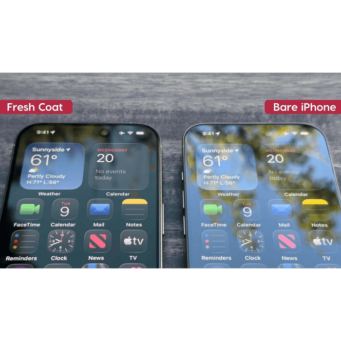 Fresh Coat — Anti - reflective glass screen protector for iPhone 17 Pro Max - Macfixit Australia