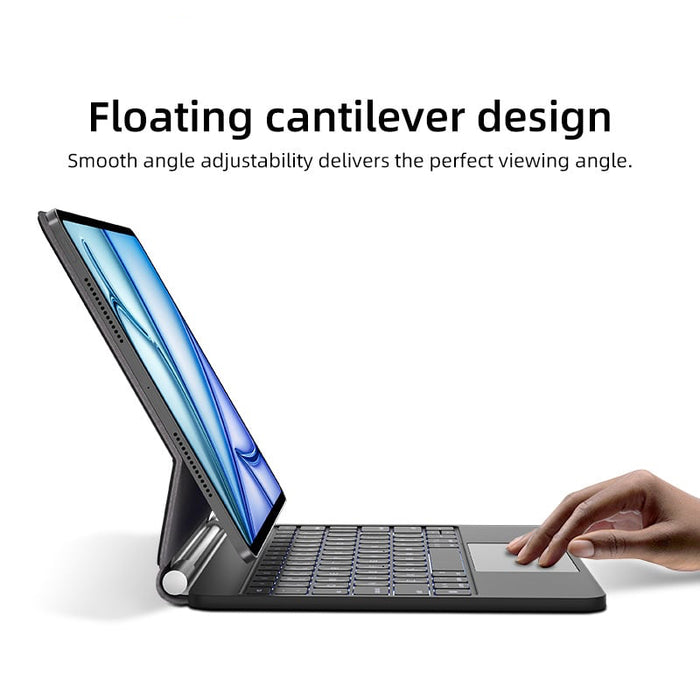 Magic Style Keyboard Case for iPad Air 4/5/6/7/8 & iPad Pro 11" 1st-4th Gen - Wireless Folio Stand Macfixit Australia