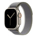 Trail Loop Nylon Band for Apple Watch - Green Gray Macfixit Australia