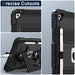 Heavy - Duty Shockproof Case for iPad 10th Gen & iPad 11th Gen (A16) - Rugged Protective Cover with Multi - Angle Stand, Pencil Holder, and Carrying Strap - Macfixit Australia