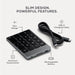 Satechi Slim Wireless Keypad (Space Gray) Satechi