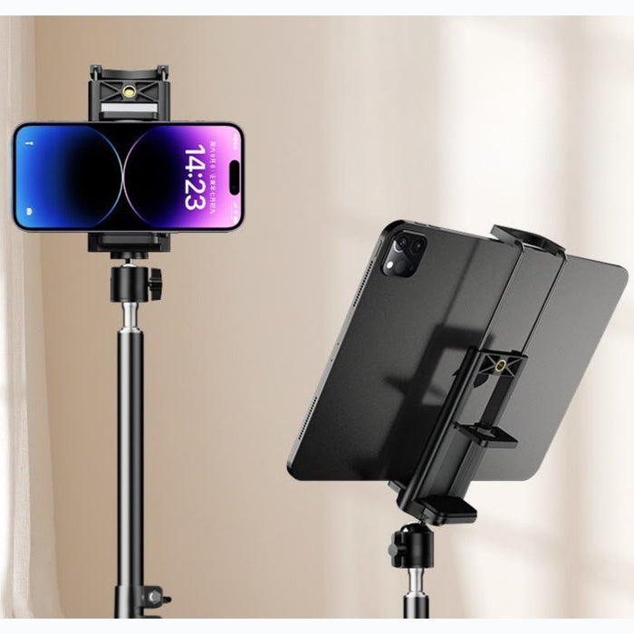 Universal Tablet Floor Stand Tripod – Height Adjustable Holder up to 2.1m for 4–13" iPads, iPhones, and Tablets Macfixit Australia