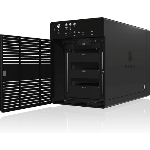 ICY BOX External 4-Bay JBOD Enclosure eSATA and USB 3.0 for 3.5" SATA HDDs - Macfixit Australia