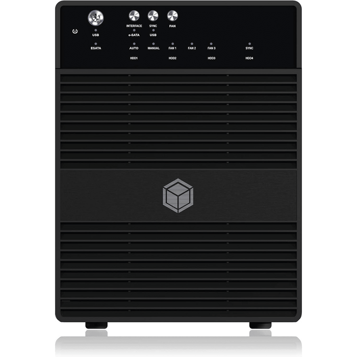 ICY BOX External 4-Bay JBOD Enclosure eSATA and USB 3.0 for 3.5" SATA HDDs - Macfixit Australia