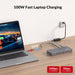 iDock B10 USB-C 8K Dual Monitor KVM Switch with Docking Station for Laptop and Desktop - Macfixit Australia