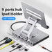 iPad USB - C Docking Station with 360° Rotating Holder (9 - in - 1 Hub) - Macfixit Australia