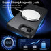 iPhone 16e Case, 360° Rotating Magnetic Invisible Ring Stand Compatible with MagSafe Slim Shockproof Matte Back - Macfixit Australia