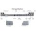 LandingZone Docking Station for The 14 - inch M1 & M2 & M3 Pro/Max MacBook Pro [MacBook Model A2442 and A2779] - Macfixit Australia