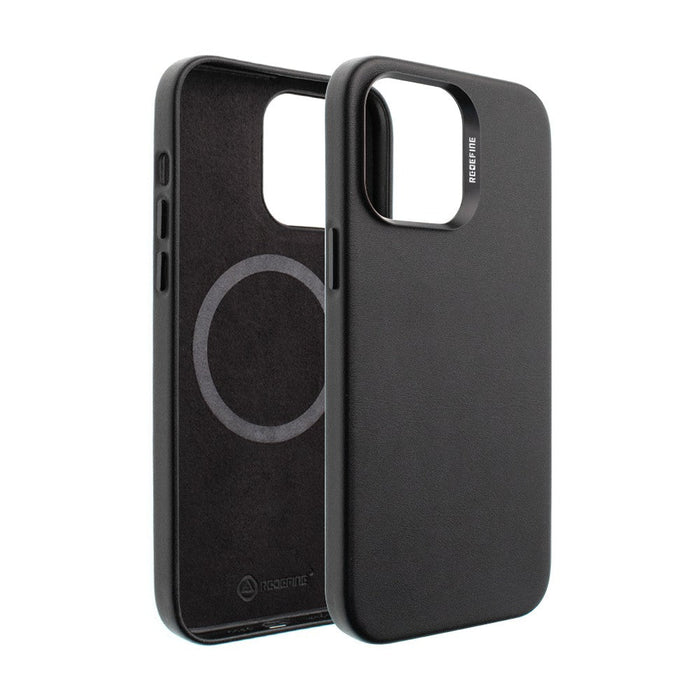 Leather Case with Magsafe for iPhone 15 Pro Max - Black - Macfixit Australia