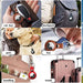 Leather Keychain Ring for Apple AirTag - Macfixit Australia