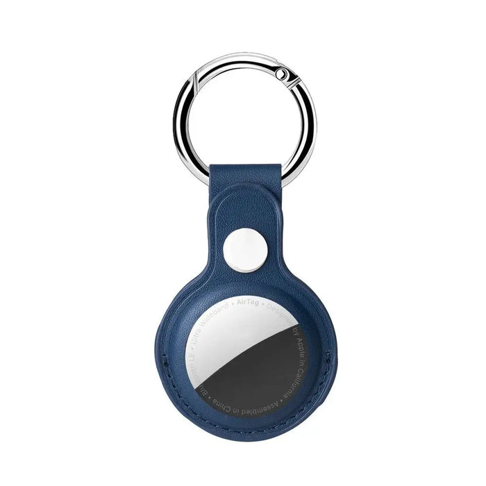 Leather Keychain Ring for Apple AirTag - Macfixit Australia