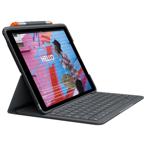 Logitech Slim Folio iPad Keyboard Case — iPad 7th, 8th & 9th Gen [USED, A+ Grade] - Macfixit Australia