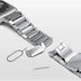 Luxury Stainless Steel Metal Band For Apple Watch - Silver - Macfixit Australia
