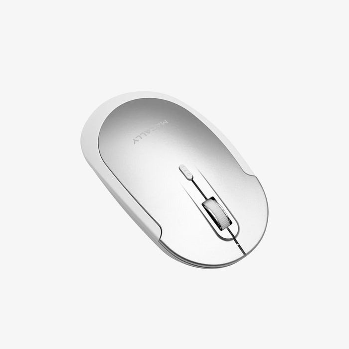 Macally Silent Bluetooth Mouse for Mac and PC (Aluminium) - Macfixit Australia