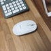Macally Silent Bluetooth Mouse for Mac and PC (White) - Macfixit Australia