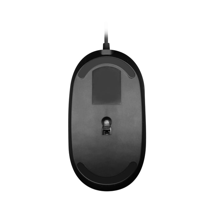 Macally Silent USB - C Mouse for Mac and PC (Black) - Macfixit Australia