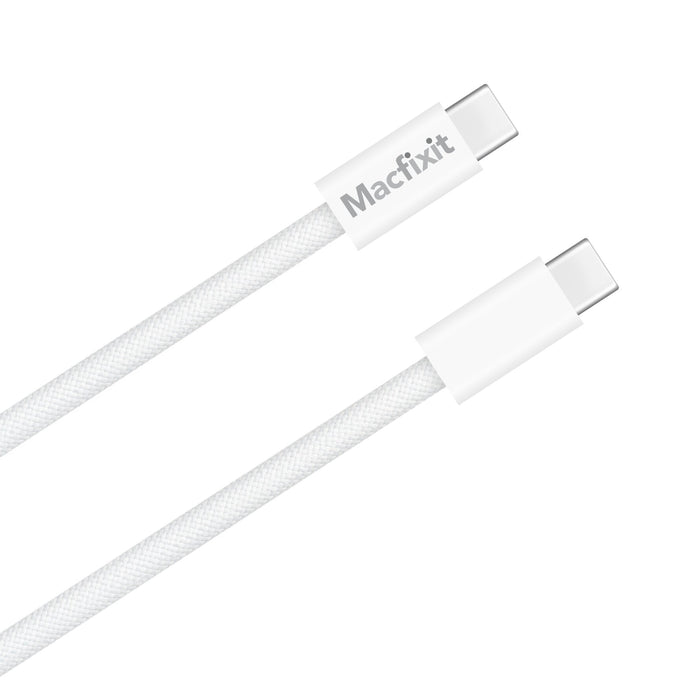 Macfixit 240W USB-C Braided Charge Cable (2m) - Macfixit Australia