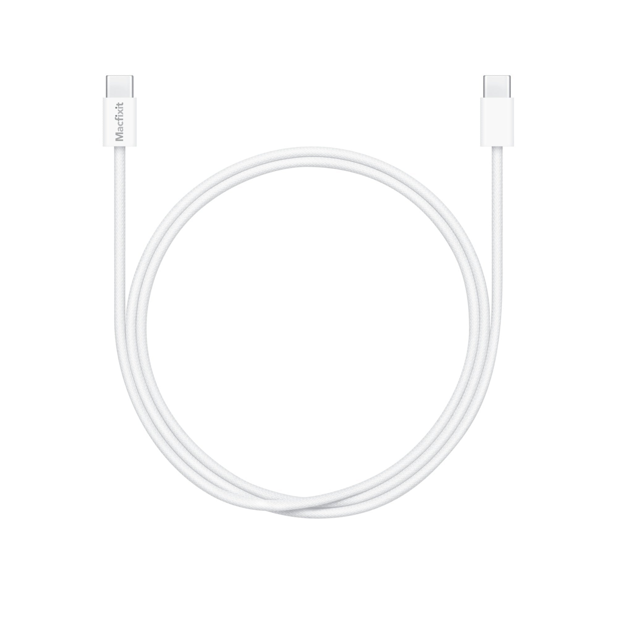 Macfixit 60W USB-C Braided Charge Cable (1m) - Macfixit Australia