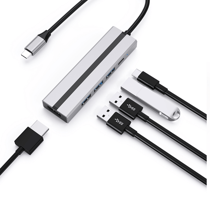Macfixit USB - C 5 - in - 1 Multiport Adapter - Macfixit Australia