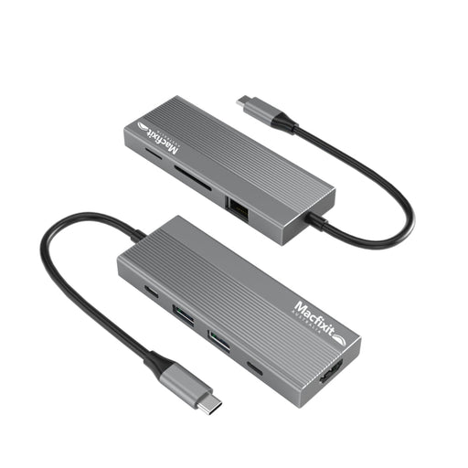 Macfixit USB - C 8 - in - 1 Multiport Adapter - Macfixit Australia