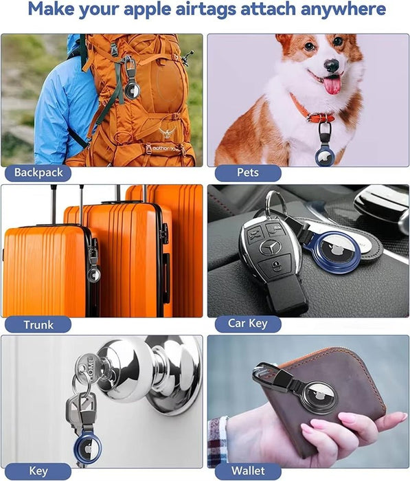 Metal Keychain Holder Case for Airtag - Macfixit Australia