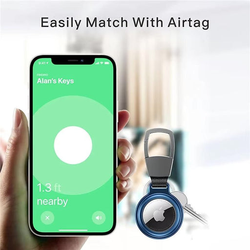 Metal Keychain Holder Case for Airtag - Macfixit Australia