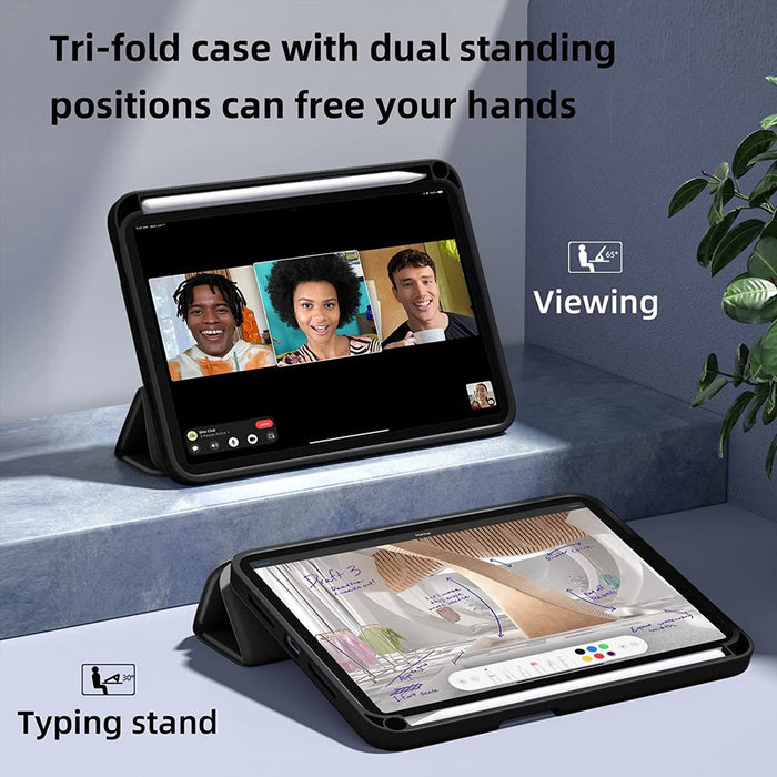 Soft TPU Folio Case for iPad mini 6 (2021) with Pencil Slot