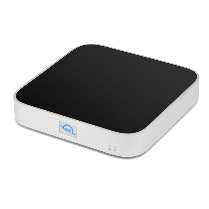 OWC miniStack STX Stackable Storage Enclosure with Thunderbolt Hub Xpansion - Silver