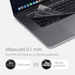 Moshi ClearGuard MB Keyboard Protector MacBook Pro 13" (2020)/ 16" (2019 | US Layout - Macfixit Australia