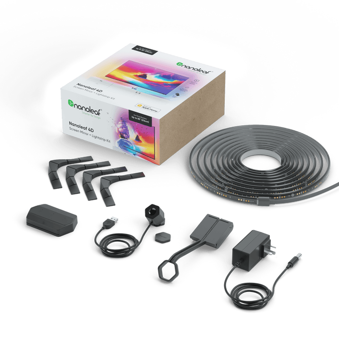 Nanoleaf 4D Screen Mirror + Lightstrip Kit (TVs & Monitors Up to 65″) - 4 metres - Macfixit Australia