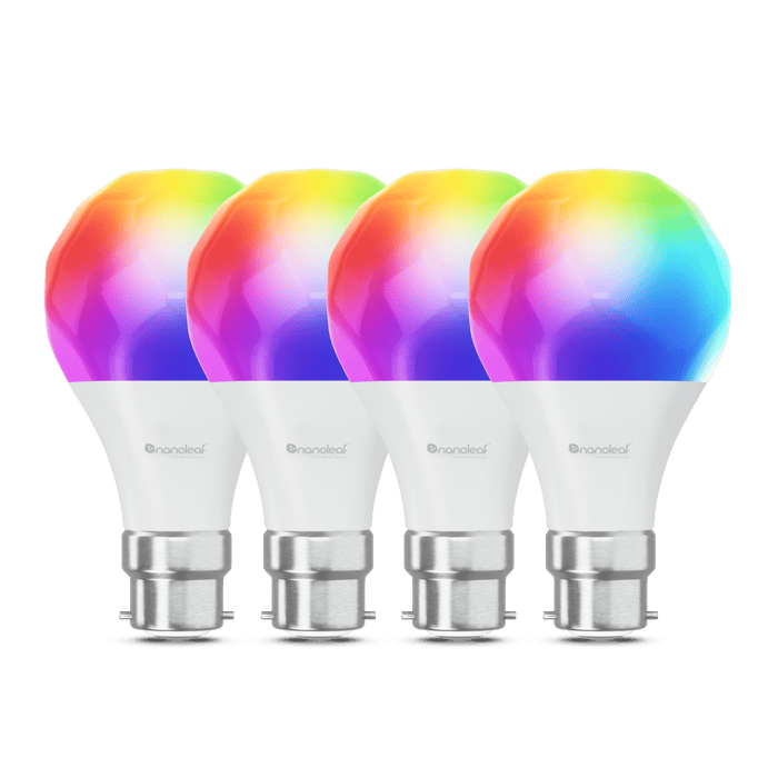 Nanoleaf Essentials Smart Bulb B22 (Wi - Fi) - 4 Pack - Macfixit Australia