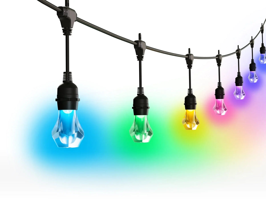 Nanoleaf Smart Multicolour Outdoor String Lights Smarter Kit (Matter Compatible) - 15 M - Macfixit Australia
