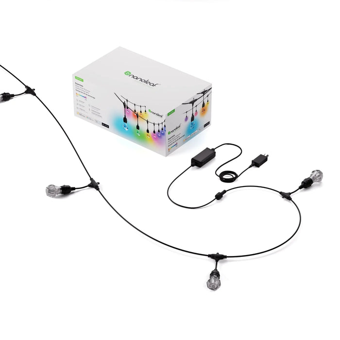 Nanoleaf Smart Multicolour Outdoor String Lights Smarter Kit (Matter Compatible) - 30 M - Macfixit Australia